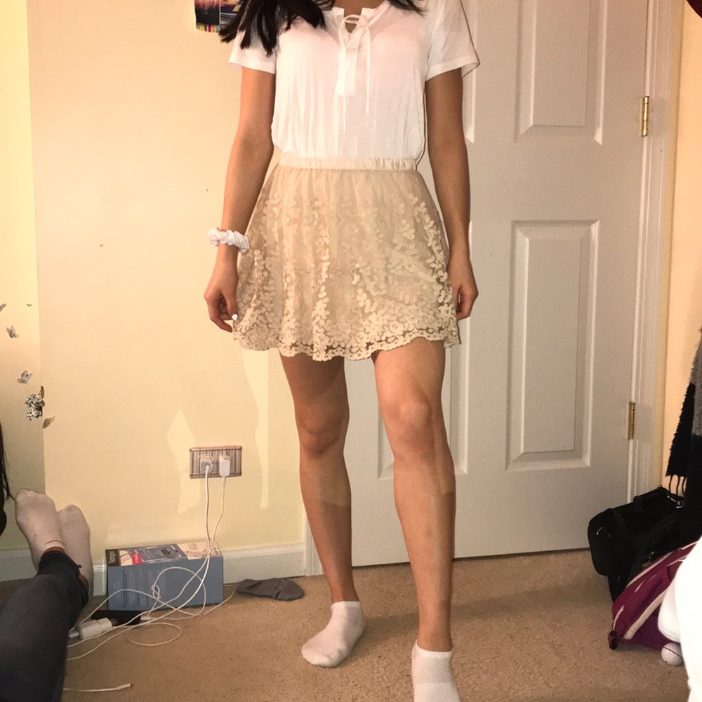 Zara lace skirt